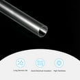 thumbnail image 3 of Uxcell Plastic Pipe Rigid Round Tube Clear 0.4" ID x 0.43" OD x 6" High Impact for Lighting Models Water Plumbing 5Pcs, 3 of 7
