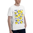 thumbnail image 2 of Bingfone Tropical Lemon Men'S Loose Fit Short-Sleeve Pocket T-Shirt, 2 of 7