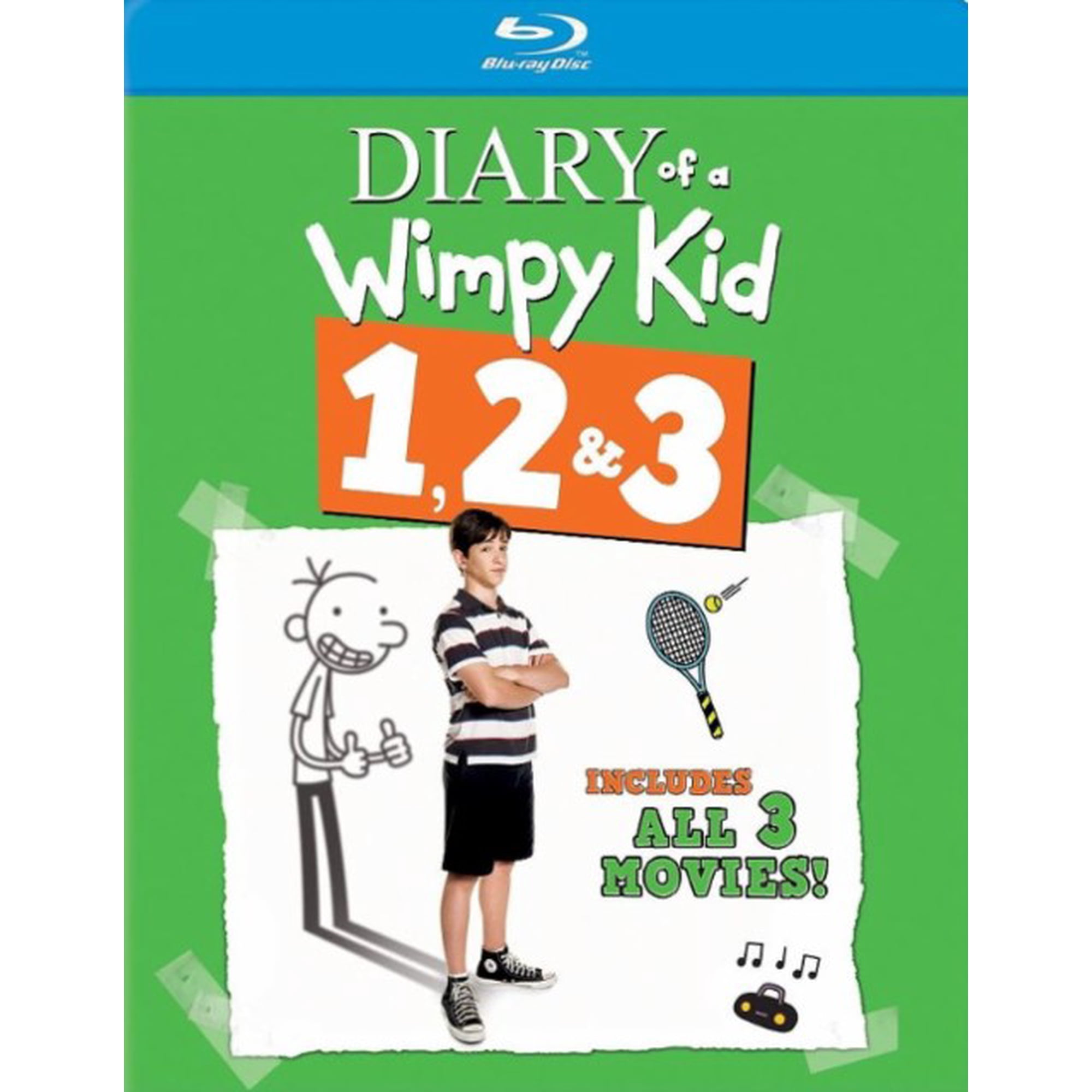 Diary of a Wimpy Kid 1, 2 & 3 (Blu-ray)
