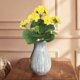 thumbnail image 4 of Hogar y jardín, flores artificiales, geranio simulado, flor falsa, ramo decorativo de manzano silvestre, decoración artificial para balcón, patio, exterior, flores artificiales, artesanía decorativa, 4 of 9