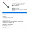 thumbnail image 2 of Front Inner Tie Rod End - Compatible with 2021 - 2023 GMC Yukon XL 2022, 2 of 2