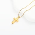 thumbnail image 3 of Cross Urn Pendant Memory Necklace for Cremation Ashes Holder Memorial Jewelry, 3 of 6
