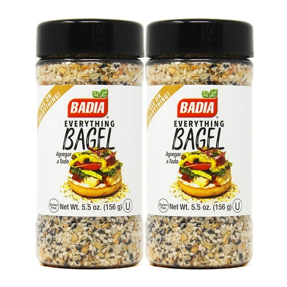 Badia Everything Bagel Seasoning, 5.5 oz - Palatize Pack of 2