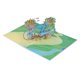 thumbnail image 3 of Tarjetas De Cumpleaños 3D, Sobre Incluido Tarjetas De Felicitación 3D Textura Detallada Para Aniversario ANGGREK Otros, 3 of 8