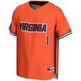 thumbnail image 2 of Men's GameDay Greats #1 Orange Virginia Cavaliers Lightweight Baseball Jersey, 2 of 4