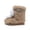 Khaki, variant on women's snow calf boots furr Faux-Fur Ankle-High Snow Platform White Sizes 37