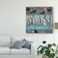 thumbnail image 3 of Trademark Fine Art 'Crows and Waterlilies' Canvas Art by Sue Davis, 3 of 4