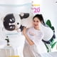 thumbnail image 3 of Almohada larga y suave de tamaño gigante para niños y niñas, cojín de peluche de 50-150cm para perros, regalos populares de cumpleaños, 3 of 5