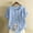 001 Light Blue, variant on Linen Tops for Women Casual Loose Fit Vintage Boho Blouse Oversize Crewneck Short Sleeve T-Shirts