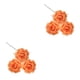 thumbnail image 2 of Flores Artificiales Advancent 50 Piezas Rosa Blanco Amarillo Naranja Verde Oscuro, 2 of 6