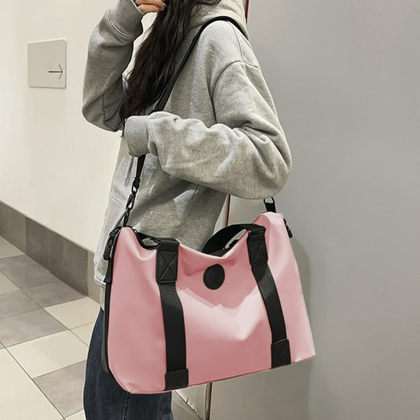 Bolsa de lona deportiva, bolsa de gimnasio, bolsa de hombro, bolsa de fin de semana, bolsa de viaje, bolsa de separación de humedad y humedad, bolsa de fitness, bolsa de mano, bolsa de un solo hombro,