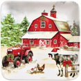 thumbnail image 2 of Park Designs Christmas At The Farm Dessert Plate Set Of 4, 2 of 6