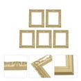 thumbnail image 5 of 5pcs Miniature Resin Photo Frame Vintage Painting Picture Frame for Mini House, 5 of 8