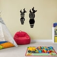 thumbnail image 3 of Cactus Desert Plant Cacti Cute Cartoon Wall Sticker Art Decal for Girls Boys Kids Room Bedroom Nursery Kindergarten Garage House Fun Home Decor Stickers Wall Art Vinyl Decoration Size (40x35 inch), 3 of 3