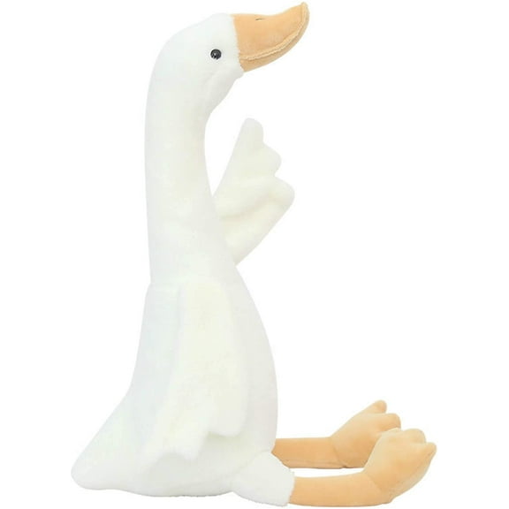 15.7" Swan Stuffed Animal,Goose Plush White Stuffed Animal Toy Gifts for Kids