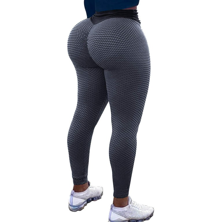 Scrunch Butt Peach Workout Leggings for Women Booty Lifting High Waist  Seamless Textured Tights Tummy Control Stretchy Pant, 1-gray, Small :  : Clothing, Shoes & Accessories