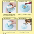 thumbnail image 7 of Calming Lick Bowl for Dogs Cats, Liquid Food Slow Feeder Licky Bowls with Ball, Non-Slip Lick Sphere Enrichment Toys for Dog Calming & Anxiety Relief, 7 of 7