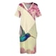 thumbnail image 4 of Colibrí enamorado Vestido suelto de bolsillo Vestidos de novia vestido de noche mujer, 4 of 7