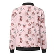 thumbnail image 5 of Women's Coats, Jackets & Vests Floral Print Cardigan Casual Tops, 5 of 5