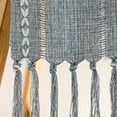 thumbnail image 3 of Hand Woven Cotton Linen Dining Table Runner with Tassels, Elegant Design for Wedding Home, 3 of 6