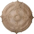 thumbnail image 2 of Ekena Millwork CMW20ACMA 20 Po. OD x 1,75 Po. P Médaillon de Plafond Feuille d'Acanthus Sculptée, Érable, 2 of 3