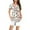 White4, variant on Simua Two Piece Summer Cooling Pajamas for Women, Women's Cute Printed Button Round Neck Short Sleeve Shirts with Shorts Loose Nightwear Pjs Set, Size S-XXXL