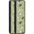 thumbnail image 1 of NETILGEN Refrigerator Door Handle Covers 2 Pieces, Kitchen Appliance Armrest Decoration Mat Non-Slip for Fridge Dishwasher Microwave Home Kitchen Decoration, Rooster Daisy Floral Green, 1 of 7