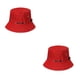 thumbnail image 3 of Sombrero de pescador Sonducket cómodo y transpirable rojo 58cm 2Conjunto, 3 of 6