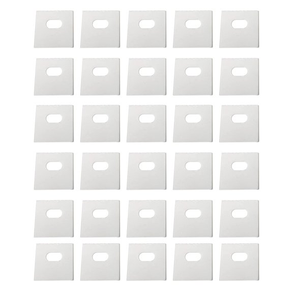 Vertical Blind Repair Tab Self Adhesive Clear Stick-On Tab for Sliding Door Window 30 Pcs