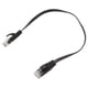thumbnail image 3 of 60 Piezas 1 Pie Cable de Red Internet Plano Cable Lan de Parche de Alta Velocidad Cat6 Sólido, 3 of 5
