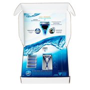 Schick Hydro 5 Shaving Starter Set For Men - 1 Razor and 5 Refill Blades