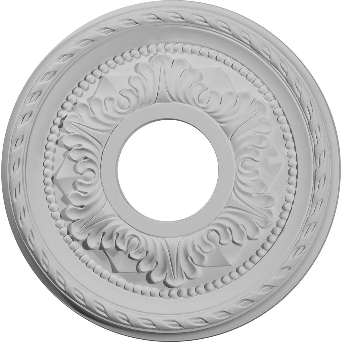 41"OD x 7 1/2"ID x 1 5/8"P Ceiling Medallion Fits Canopies up to 3 1/4" 