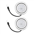 thumbnail image 1 of 2 Bombillas LED de Acero Inoxidable para Campana Extractora, Repuesto de 12 V CC para Piezas de Cocina, Color Plateado, 1 of 8