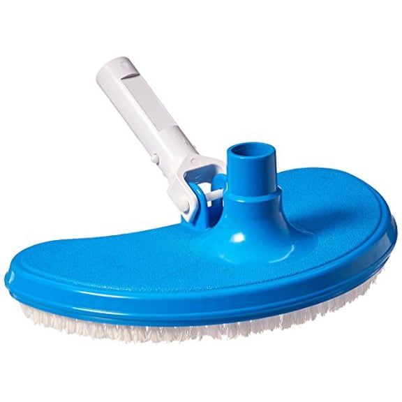 Vinyl Liner Vacuum #191SW Vac Head Blue ABS 2 Enclosed Weights