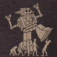 thumbnail image 3 of CafePress - 2 Robotv2 T Shirt - Mens Football Shirt, 3 of 4