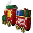 thumbnail image 5 of Northlight Lighted Train with Presents Outdoor Yard Decoration - 48" - Red - Warm White LED, 5 of 5