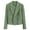 Green, variant on Kaemgyyd Blazers for Women Business Casual Lapel Collar Double Breasted Suit Jacket Long Sleeve Work Office Formal Blazer