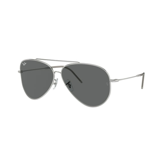 Sunglasses Ray-Ban RBR 101 S 003/GR Aviator Reverse Silver Dark Gr