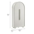 thumbnail image 3 of Bellamy Tall Arched Storage Cabinet in Ash, 3 of 9