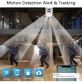 thumbnail image 3 of LNKOO E27 Bulb Camera, 1080P Security Camera System with 2.4GHz WiFi, 360 Degree Wireless Home Surveillance Cameras, Night Vision, Two Way Audio, Smart Motion Detection, 3 of 7