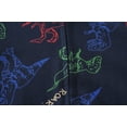 thumbnail image 6 of NLVRBC Toddler Boys Zip Up Dinosaur Hoodies Kids All-Over Print Jacket With Hood 4T, 6 of 6