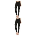 thumbnail image 1 of Qarigey Pantalones cortos de Yoga ajustados de cintura alta, pantalones deportivos, mallas deportivas de melocotón, ropa de gimnasio al aire Negro METRO 2Conjunto, 1 of 6