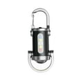 thumbnail image 1 of Linterna de bolsillo con llavero, 7 modos ajustables, recargable, luz de emergencia para senderismo, paseos con perros., 1 of 8