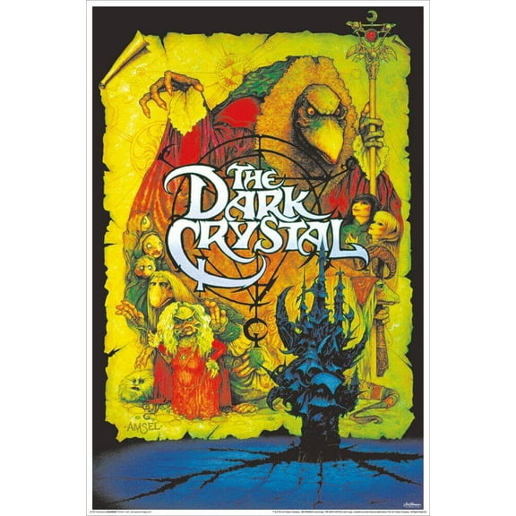 Dark Crystal - Non-Flocked Blacklight Poster 24" x 36"