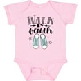 thumbnail image 3 of Inktastic Walk by Faith Quote Boys or Girls Baby Bodysuit, 3 of 5