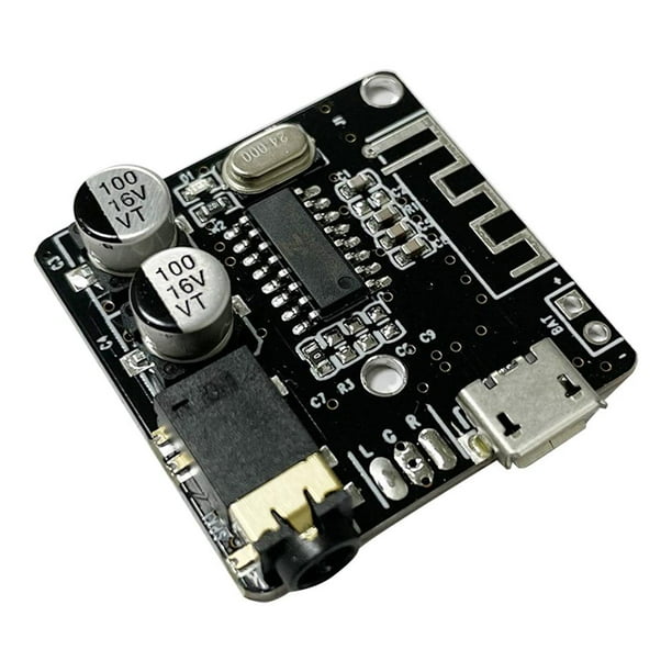 10 uds. Amplificador estéreo de Audio compatible con Bluetooth, módulo de música estéreo inalámbrico de 3,7-5V