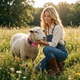 thumbnail image 5 of Collier Réglable en Nylon pour Bétail avec pour Chèvre Mouton Bétail Cheval Entraînement Perdu, 5 of 5