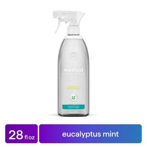 Method Daily Shower Spray Cleaner, Eucalyptus Mint 28.0 fl oz
