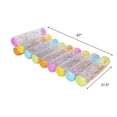 thumbnail image 4 of Packed Party Confetti Tube Float Pool Lounger for Ages 14 Years +, 4 of 9