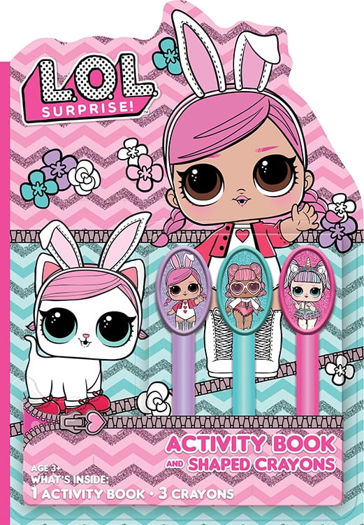 Download Bendon Publishing LOL Surprise Coloring Book With Shaped Crayons - Walmart.com - Walmart.com